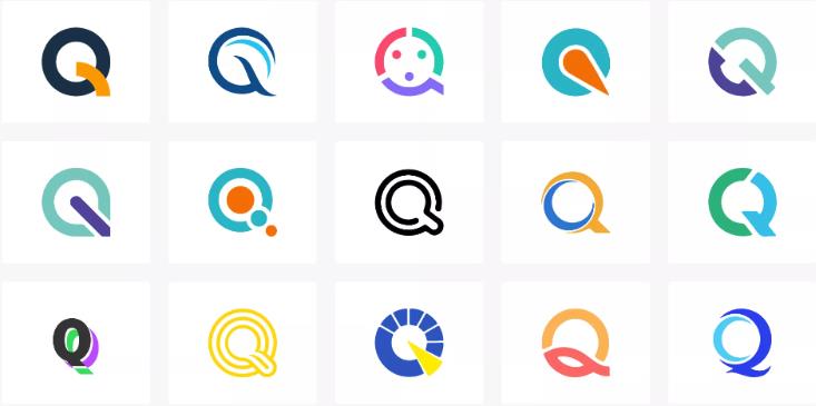 Q字母logo一鍵生成